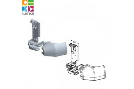 RBI-45.100R Кронштейн роликовый нижний Alutech (шт.)