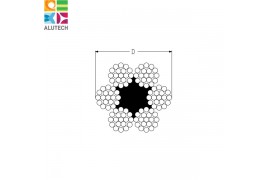 CR-3-250-P Трос Alutech (м)