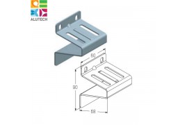 LBU-2  Кронштейн боковой (шт.) Alutech
