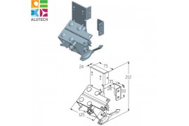 VSP.440-600P-LH  Кронштейн нижний (шт.) Alutech