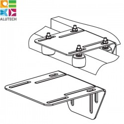 SGN.01.717 Alutech Кронштейн на 4 поддерживающих ролика