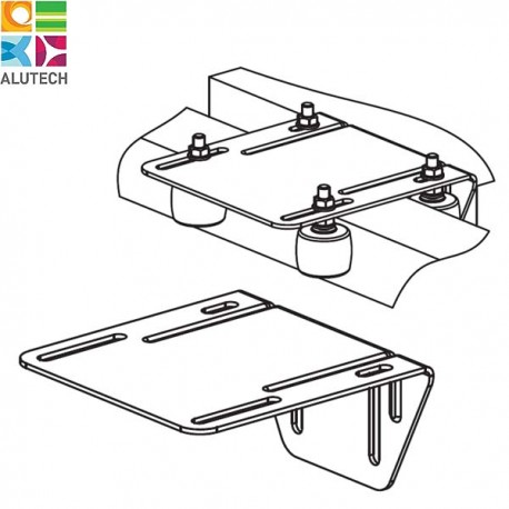 SGN.01.717 Alutech Кронштейн на 4 поддерживающих ролика