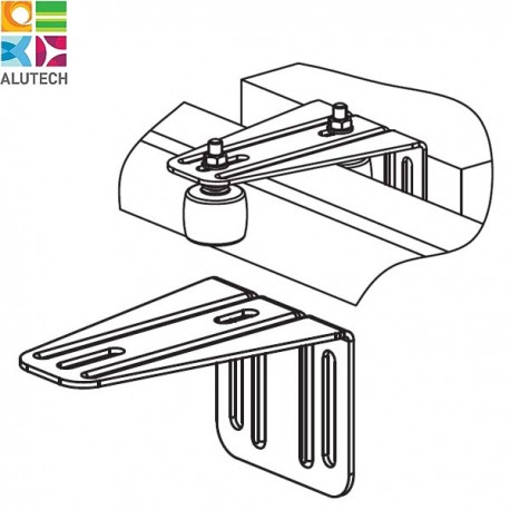 SGN.01.718 Кронштейн верхний Alutech