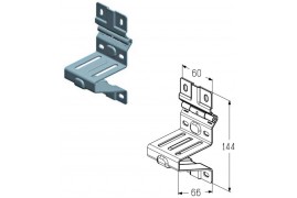 RBI-40.123 Кронштейн роликовый боковой Alutech (шт)
