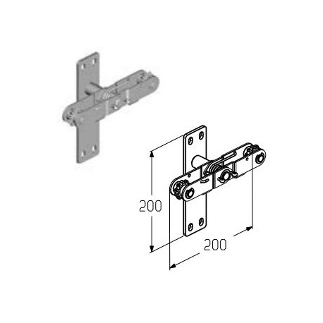 TSS4008 Натяжитель цепи Alutech