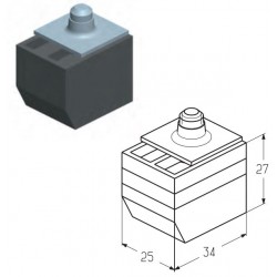 LS1009 Упор нижний Alutech
