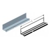  WD152L.201  Петля калитки нижняя, цвет - RAL8019 (шт.) Alutech