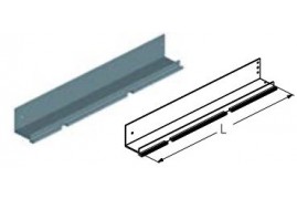 WD-153L.201 Петля калитки нижняя, цвет - RAL8019 Alutech (шт.)