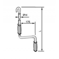 KP/2000 Вороток Alutech