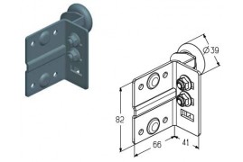 RBT-310L Кронштейн роликовый верхний Alutech (шт)