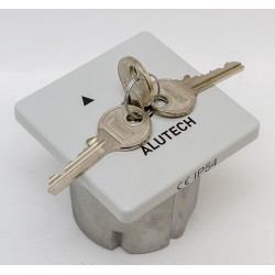 ALUTECH SUPF выключатель замковый (ключ-кнопка) для встроенного монтажа