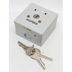 ALUTECH SAPF выключатель замковый (ключ-кнопка) для наружного монтажа