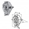 PB-3008GR Кронштейн шкива правый Alutech