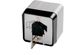 001SET-J Ключ-выключатель с защитой цилиндра, накладной