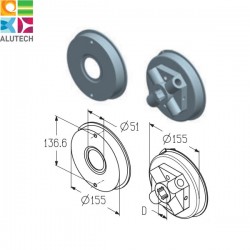 SF-152R-5/4 Наконечники пружинные 152 мм Alutech