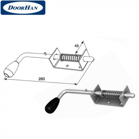 R25135 DOORHAN Задвижка Compact