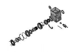 ASI.301 Редуктор с выходным валом для ASI100KIT AN-Motors