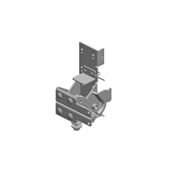 RBI-40.120L Кронштейн роликовый нижний Alutech