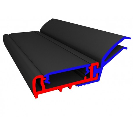 SPV078/M Внешний уплотнитель секционных ворот DoorHan