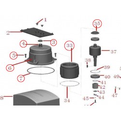 ASL.101/2000 AN-Motors Набор привода ASL2000 для монтажа блока управления
