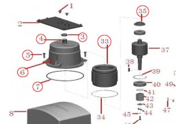 ASL.101/2000 AN-Motors Набор привода ASL2000 для монтажа блока управления