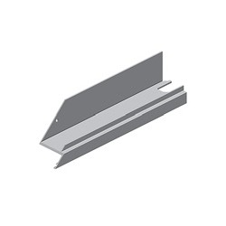 WD403R.202 Обрамление калитки верхнее, цвет - RAL8019 Alutech