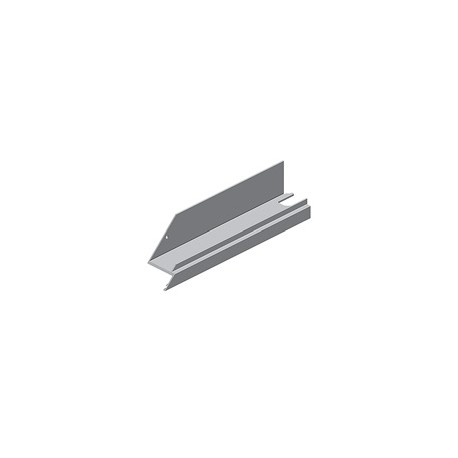 WD403R.202 Обрамление калитки верхнее, цвет - RAL8019 Alutech
