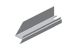WD403R.202 Обрамление калитки верхнее, цвет - RAL8019 Alutech
