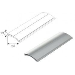RHE58M02 DoorHan Профиль экструдированный RHE58M02 коричневый (п/м)