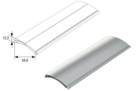 RHE58M05 DoorHan Профиль экструдированный RHE58M05 зеленый (п/м)