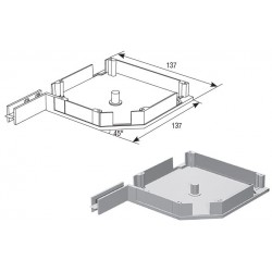 RK13702 DoorHan Крышка боковая RK13702 коричневая