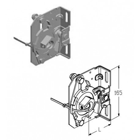SBD-111R Муфта предохранительная храповая Alutech